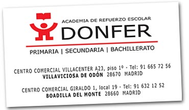 Tarjeta DONFER